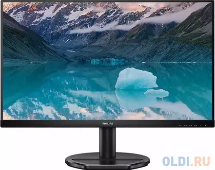 МОНИТОР 23.8" PHILIPS 242S9JAL/00 Black (VA, 1920x1080, 75Hz, 4 ms, 178°/178°, 300 cd/m, 50M:1, +HDMI 1.4, +DisplayPort)