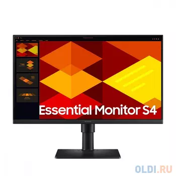 Монитор 23.8 SAMSUNG S24D400GAI Black (IPS, 1920x1080, HDMI+HDMI+DP, USB Hub, 5 ms, 178°/178°, 250 cd/m, 1000:1, 100Hz, Pivot)