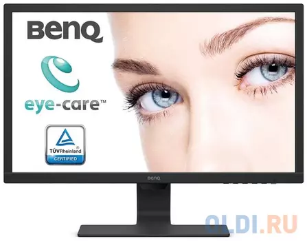 Монитор 24" BENQ BL2483 черный TN 1920x1080 250 cd/m^2 1 ms HDMI DVI VGA Аудио 9H.LJALB.VBE
