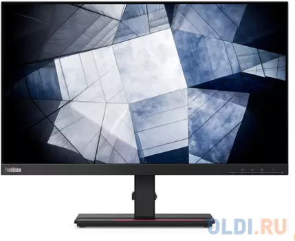 Монитор 24" Lenovo ThinkVision P24q-20 черный IPS 2560x1440 300 cd/m^2 4 ms USB HDMI DisplayPort Аудио 61F5GAT1EU