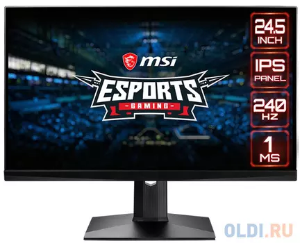 Монитор 24" MSI Optix MAG251RX черный IPS 1920x1080 400 cd/m^2 1 ms HDMI DisplayPort Аудио USB USB Type-C 9S6-3BA37T-010