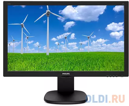 Монитор 24" Philips 243S5LJMB/00 черный TN 1920x1080 250 cd/m^2 1 ms DVI HDMI DisplayPort VGA Аудио USB