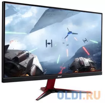 Монитор 25" Acer Gaming Nitro VG252QXBMIIPX красный черный IPS 1920x1080 400 cd/m^2 1 ms HDMI DisplayPort Аудио UM.KV2EE.X01