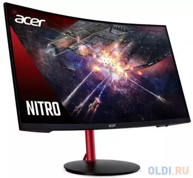 Монитор 27" Acer Gaming Nitro XZ272UPbmiiphx черный VA 2560x1440 400 cd/m^2 4 ms HDMI DisplayPort Аудио UM.HX2EE.P13