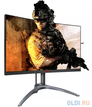 Монитор 27" AOC AG273QCX черный VA 2560x1440 400 cd/m^2 1 ms HDMI DisplayPort VGA Аудио USB