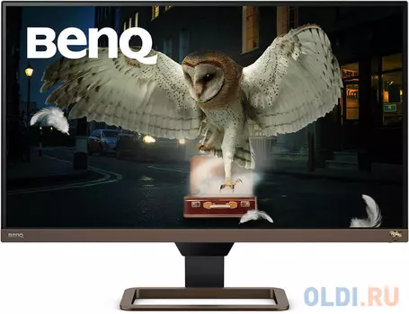 Монитор 27" BENQ EW2780U черный IPS 3840x2160 350 cd/m^2 5 ms HDMI DisplayPort USB Type-C Аудио 9H.LJ7LA.TBE