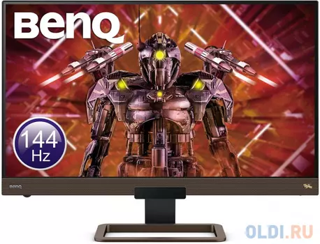 Монитор 27" BENQ EX2780Q cерый IPS 2560x1440 350 cd/m^2 5 ms HDMI DisplayPort USB Type-C 9H.LJ8LA.TBE