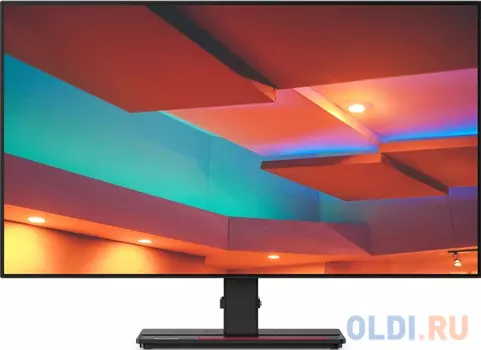 МОНИТОР 27" Lenovo ThinkVision P27i-30 Black,(IPS, 1920x1080, 4 ms,178°/178°, 300 nits, 1000:1, 5xUSB3.0, VGA + HDMI