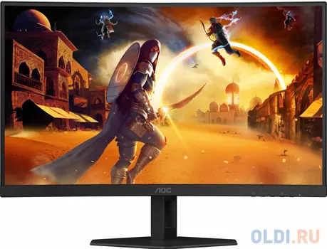 Монитор 27 AOC C27G4ZXU Black (VA, изогнутый, 1920x1080, 280Hz, 0.3 ms, 178°/178°, 300 cd/m, 80M:1, +2xHDMI 2.0, +DisplayPort 1.4, +MM)