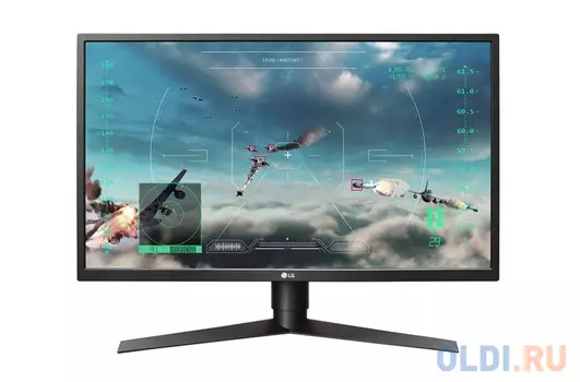Монитор 27" LG 27GK750F-B Black TN, 1920x1080, 240Hz, 2ms, 320 cd/m2, 1000:1 (Mega DCR), HDMI*2, DP, USB*2, Headph.Out