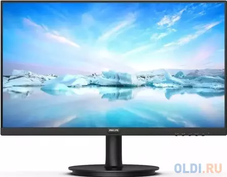 Монитор 27 PHILIPS 271V8B Black (IPS LED 4ms 16:9 HDMI, VGA матовая 1300:1 250cd 178гр/178гр 1920x1080 100Hz )