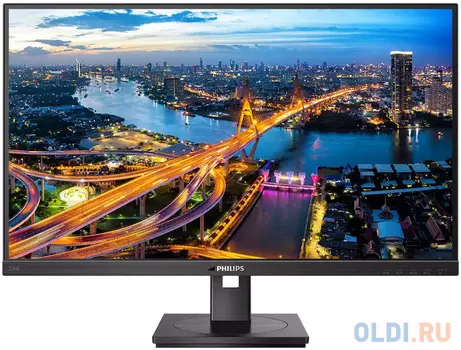 МОНИТОР 27" PHILIPS 276B1/00 Black с поворотом экрана (IPS, 2560x1440, 75Hz, 4 ms, 178°/178°, 300 cd/m, 50M:1, +2xHDMI 1