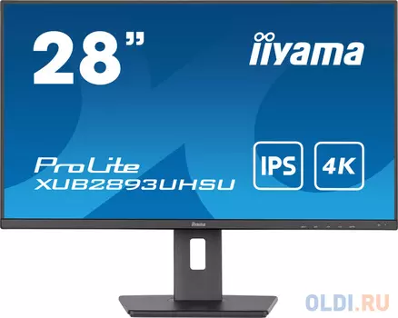 Монитор 28" iiYama ProLite XUB2893UHSU-B5