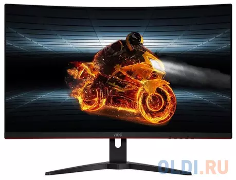 МОНИТОР 32" AOC CQ32G1 Black (VA, изогнутый, 2560x1440, 144Hz, 1 ms, 178°/178°, 300 cd/m, 80M:1, +HDMI 1.4, +HDMI 2.0)