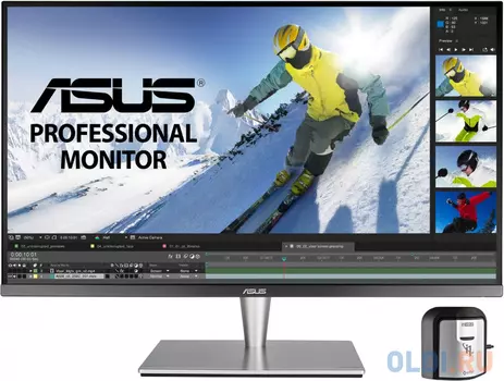 Монитор 32" ASUS PA32UC-K cерый IPS 3840x2160 1000 cd/m^2 5 ms HDMI DisplayPort Аудио Thunderbolt USB