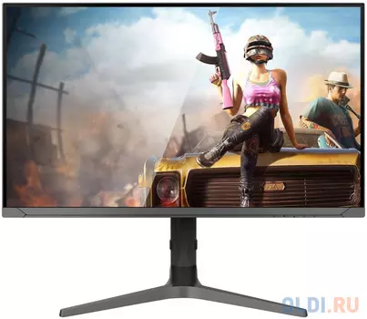 МОНИТОР 32" BRAVUS BVGQ3225P Black с поворотом экрана (VA, 2560x1440, 165Hz, 1 ms, 178°/178°, 250 cd/m, 4000:1, +2xHDMI)