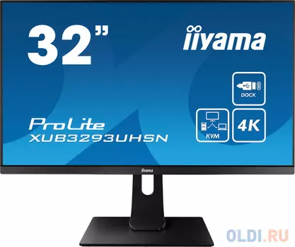 Монитор 32" iiYama ProLite XUB3293UHSN-B1