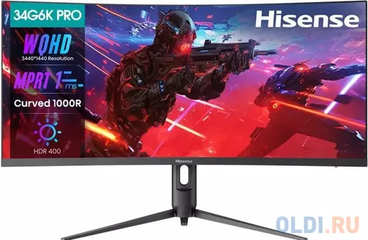 МОНИТОР 34" 34G6K-PRO HISENSE