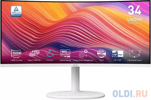 Монитор 34" MSI Modern MD342CQPW