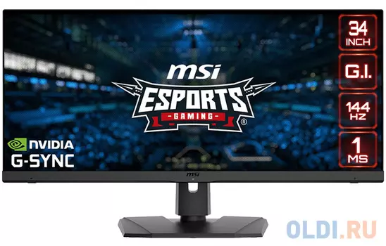 Монитор 34" MSI Optix MPG341QR