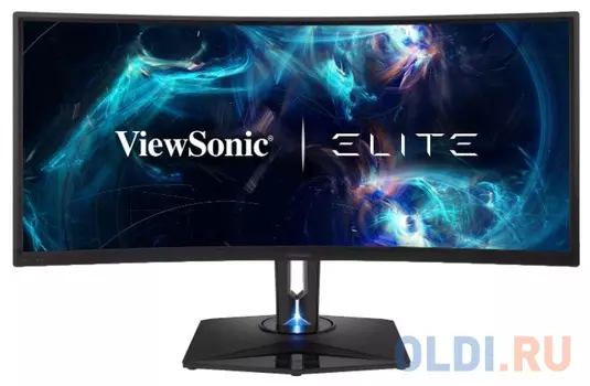 Монитор 35" ViewSonic Gaming XG350R-C черный MVA 3440x1440 300 cd/m^2 3 ms HDMI DisplayPort Аудио USB VS17553