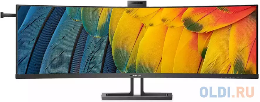 МОНИТОР 45" PHILIPS 45B1U6900C/00 Black (VA, изогнутый, 5120x1440, 75Hz, 4 ms, 178°/178°, 450 cd/m, 80M:1, +2xHDMI 2.0)