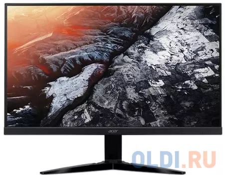 Монитор 23.6" Acer KG241Qbmiix Black 1920x1080, 300 cd/m2, 1ms, 100M:1, D-Sub, HDMI*2, 2Wx2, vesa