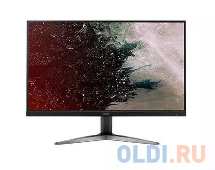 Монитор 27" Acer KG271Ubmiippx Black 2560x1440, 1ms, 350 cd/m2, 100M:1, HDMI*2, DP*2, 2Wx2, vesa