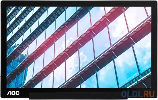 Монитор AOC 15.6" Style I1601P черный IPS LED 16:9 матовая 700:1 220cd 160гр/160гр 1920x1080 FHD USB 0.824кг