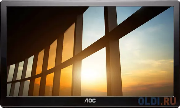 Монитор AOC 15.6" Style I1659FWUX черный IPS LED 16:9 матовая 220cd 160гр/160гр 1920x1080 FHD USB 1.2кг