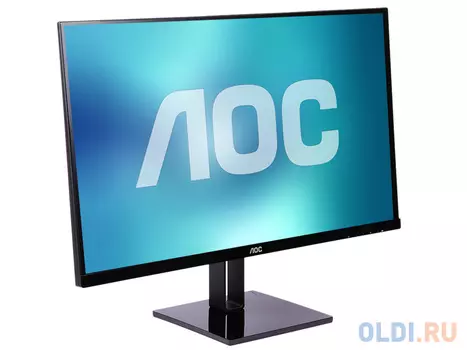 Монитор 27" AOC 27V2Q Black IPS, 1920x1080, 4ms, 250 cd/m2, 1000:1 (DCR 50M:1), HDMI, DP, Headph.Out