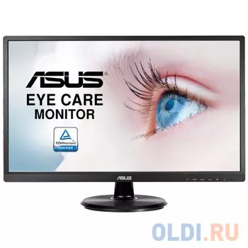 Монитор 23.8" ASUS VA249NA 1920x1080, VA, 5ms(GTG), 250 cd/m2, 100M :1 (3000:1), D-Sub, DVI-D, black