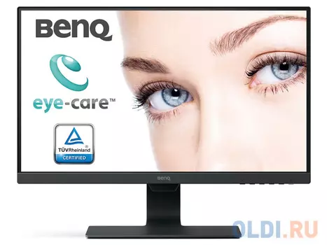 Монитор 23.8" Benq BL2480 Black IPS, 1920x1080, 5ms, 250 cd/m2, D-Sub, HDMI, DP, 1Wx2, Headph.Out, vesa