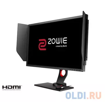 Монитор 27" Benq XL2740 1920x1080, 1ms, 320 cd/m2, 1000:1 (DCR 12M:1), DVI-DL, HDMI*2, DP, USBhub, HAS, Pivot, Headph.Out, vesa, mic