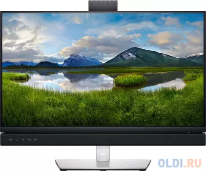 Монитор Dell 23.8" C2422HE черный IPS LED 5ms 16:9 HDMI M/M Cam матовая 1000:1 250cd 178гр/178гр 1920x1080 DP FHD USB 4.33кг