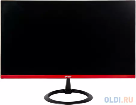 Монитор Hiper 24.5" EasyView FH2501 черный/красный TN LED 8ms 16:9 DVI HDMI M/M матовая HAS Pivot 250cd 170гр/170гр 1920x1080 D-Sub FHD 3.4кг