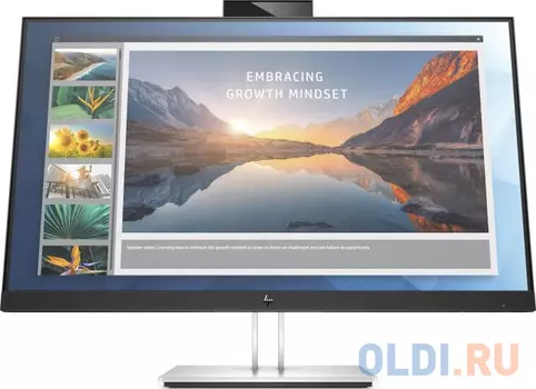 Монитор HP 23.8" E24d G4 черный IPS LED 16:9 HDMI Cam матовая HAS Piv 1000:1 250cd 178гр/178гр 1920x1080 60Hz DP FHD USB 6.86кг