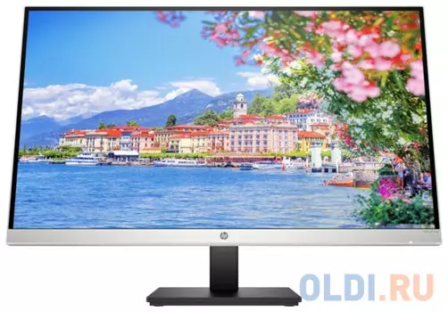 Монитор HP 27" 27mq серебристый IPS LED 16:9 HDMI матовая HAS Pivot 260cd 178гр/178гр 2560x1440 D-Sub QHD 6.84кг