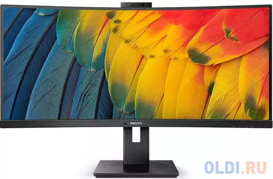 Монитор LCD 34'' 21:9 3440x1440(UWQHD) VA, Curved, nonGLARE,75 Гц, 350cd/m2, H178°/V178°, 3000:1, 50M:1, 16,7 миллионов цветов, 4ms, VGA, HD