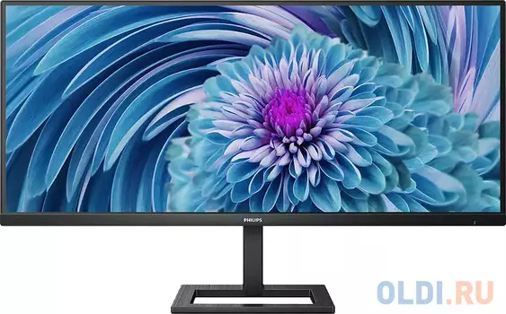 Монитор LCD 34'' 21:9 3440x1440(UWQHD) VA, nonGLARE, 75 Гц, 300cd/m2, H178°/V178°, 4000:1, 80M:1, 16,7 миллионов цветов, 4ms, 2xHDMI, DP, US