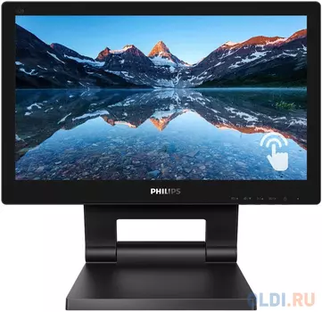 Монитор LCD 39,6 cm (15.6") 16:9 1366х768(WXGA) TN, GLARE,60 Гц, 220 cd/m, H90°/V60°, 500:1, 20M:1, 4ms, VGA, DVI, 1.4, 1.2, USB-Hub, Tilt, Speak