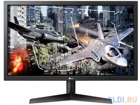 Монитор 23.6" LG 24GL600F-B Black TN, 1920x1080, 144Hz, 1ms, 300 cd/m2, 1000:1 (Mega DCR), HDMI*2,DP, Headph.Out, vesa