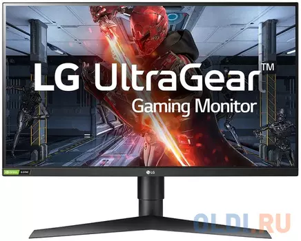 Монитор 27" LG 27GL850-B Black IPS, 2560x1440, 144Hz, 1ms, 350 cd/m2, 1000:1 (Mega DCR), HDMI*2, DP, USBhub, Headph.Out,HAS, Pivot, vesa