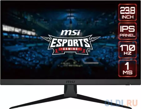 Монитор MSI 23.8" Optix G2422 черный IPS LED 1ms 16:9 HDMI матовая 250cd 178гр/178гр 1920x1080 170Hz FreeSync Premium DP FHD 3.5кг