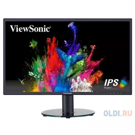 Монитор 27" ViewSonic VA2719-SH Black IPS, 1920x1080, 5ms, 300 cd/m2, 1000:1 (DCR 50M:1), D-Sub, HDMI, Headph.Out, vesa