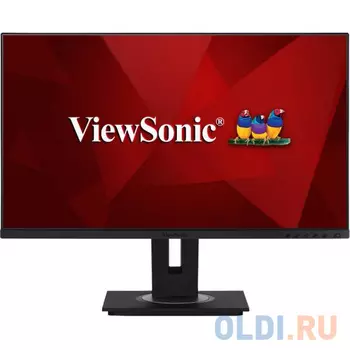 Монитор 27" ViewSonic VG2755 Black AH-IPS,1920x1080, 5ms, 250 cd/m2, 1000:1,D-Sub,HDMI, DP, USB, 2Wx2, HAS, Pivot, vesa