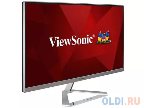 Монитор 27" ViewSonic VX2776-4K-MHD Silver IPS, 3840x2160, 4ms, 350 cd/m2, 3000:1 (DCR 80M:1),HDMI*2, DP, 2.5Wx2, Headph.Out, vesa