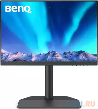 Мониторы/ Benq SW242Q 24.1'', 2560x1600, IPS, 60Hz, 1000:1, 400cd, 5ms, HDMI, DP; 2*USB 3.1, USB-C*90W, Height adj 140, Pivot, 100% sRGB, F