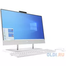 Моноблок 23.8" HP 24-dp0016ur 1920 x 1080 Intel Core i3-10100T 4Gb 256 Gb nVidia GeForce MX330 2048 Мб Windows 10 Home серебристый 14Q19EA