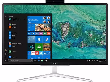 Моноблок Acer Aspire C22-820 (DQ.BCKER.001) Celeron J4005 2.0GHz / 4GB / 1TB / 21.5" FHD / UHD Graphics 600 / Linux / Silver